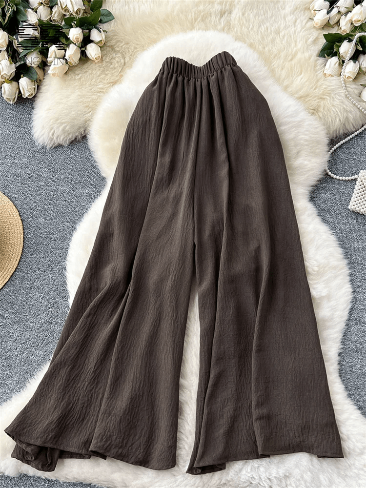 Pantalons large A