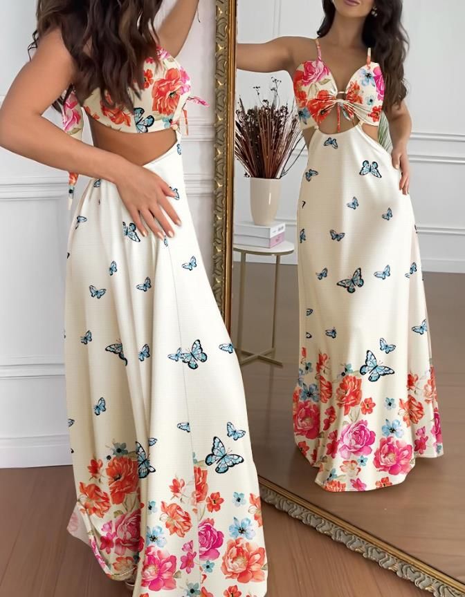 Robe  imprimé fleuri