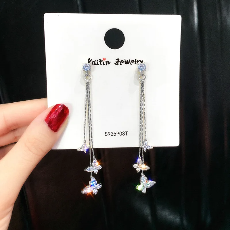 Boucles d'oreilles papillon