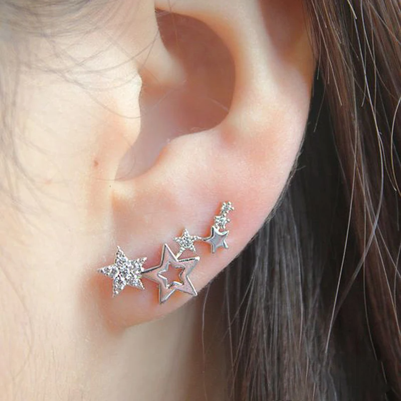Boucles d'oreilles imitation perles