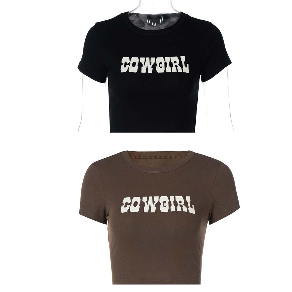 T-shirt court col rond - Streetwear