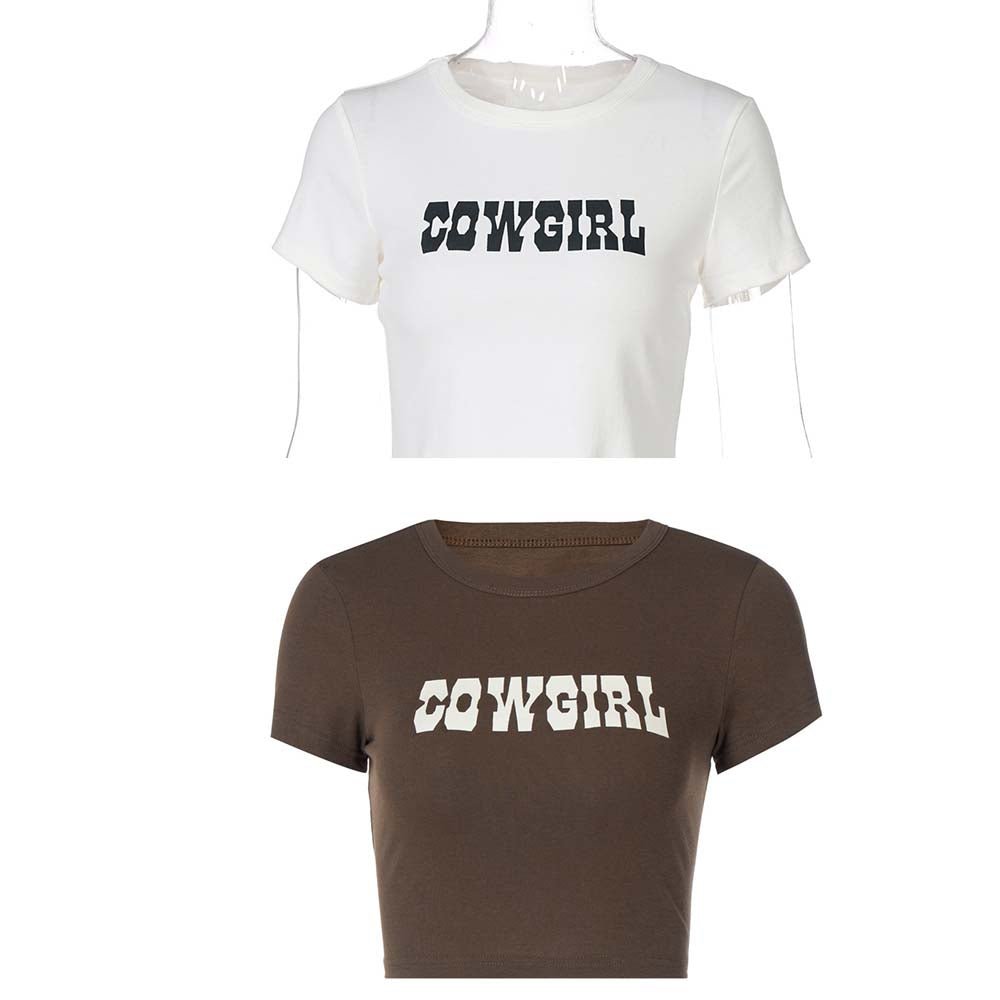 T-shirt court col rond - Streetwear